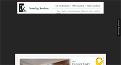 Desktop Screenshot of onkaulogykombine.com