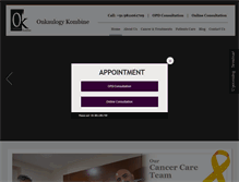 Tablet Screenshot of onkaulogykombine.com